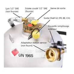 ALUGAS Bouteille Rechargeable GPL Travel Mate 13 Kg 7 ALUGAS Bouteille Rechargeable GPL Travel Mate 13 Kg -Fiamma Soldes alugas bouteille rechargeable gpl travel mate 13 kg 7