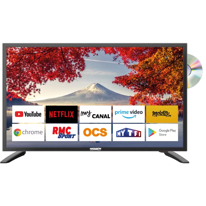 ANTARION Smart TV 19'' DVD Android 9.0 1 ANTARION Smart TV 19'' DVD Android 9.0