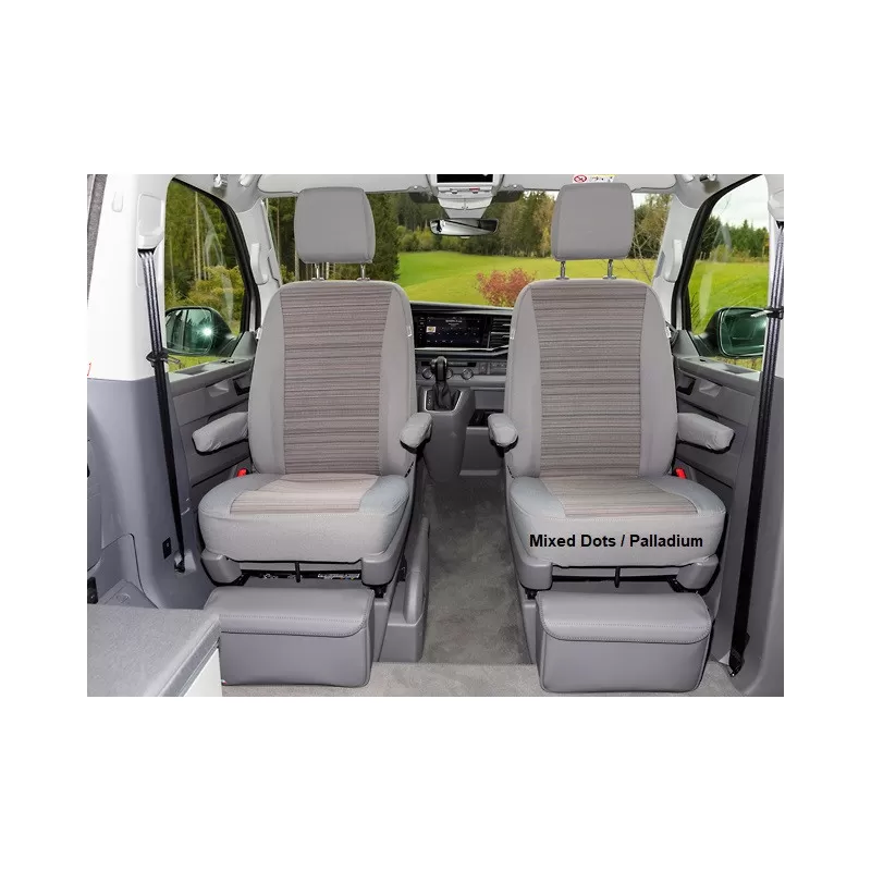 BRANDRUP Second Skin Housses De Sièges Avants Pour VW T6.1 3 BRANDRUP Second Skin Housses De Sièges Avants Pour VW T6.1 – Image 3