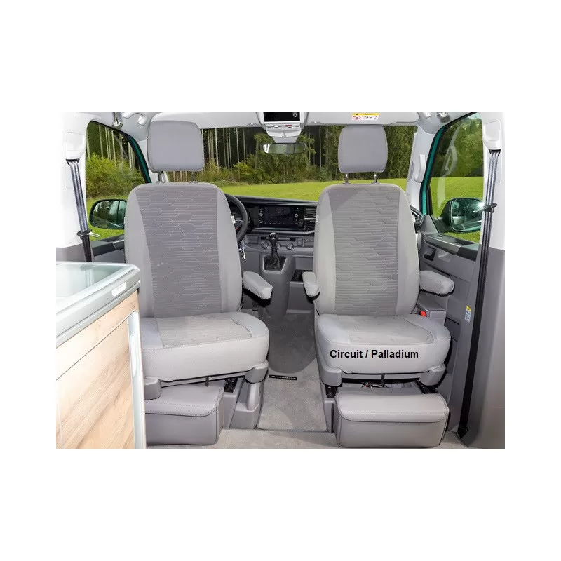 BRANDRUP Second Skin Housses De Sièges Avants Pour VW T6.1 4 BRANDRUP Second Skin Housses De Sièges Avants Pour VW T6.1 – Image 4