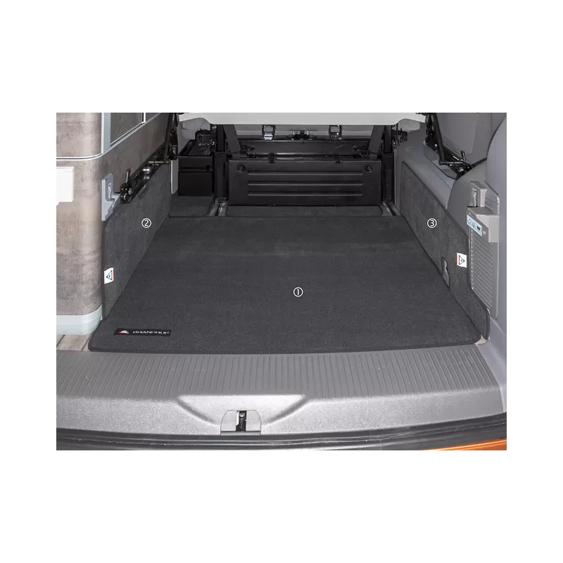 BRANDRUP Tapis De Coffre En Velours | VW T5 / T6 / T6.1 7 BRANDRUP Tapis De Coffre En Velours | VW T5 / T6 / T6.1 – Image 7