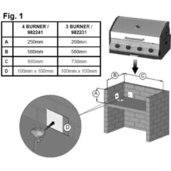CADAC Meridian Encastrable 3B -Fiamma Soldes cadac meridian encastrable 3b 11