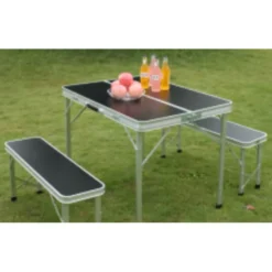 CAMP4 Table Pique-nique Avec Bancs -Fiamma Soldes camp4 table pique nique avec bancs 3