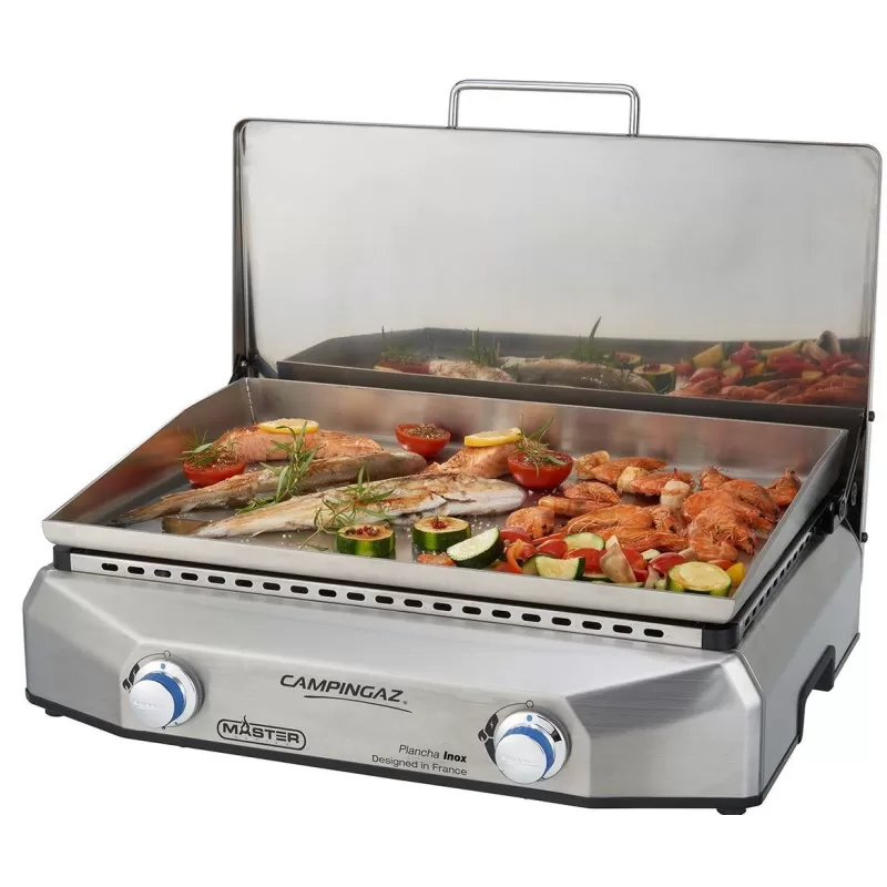 CAMPINGAZ Plancha Master EX 100% Inox 3 CAMPINGAZ Plancha Master EX 100% Inox – Image 3