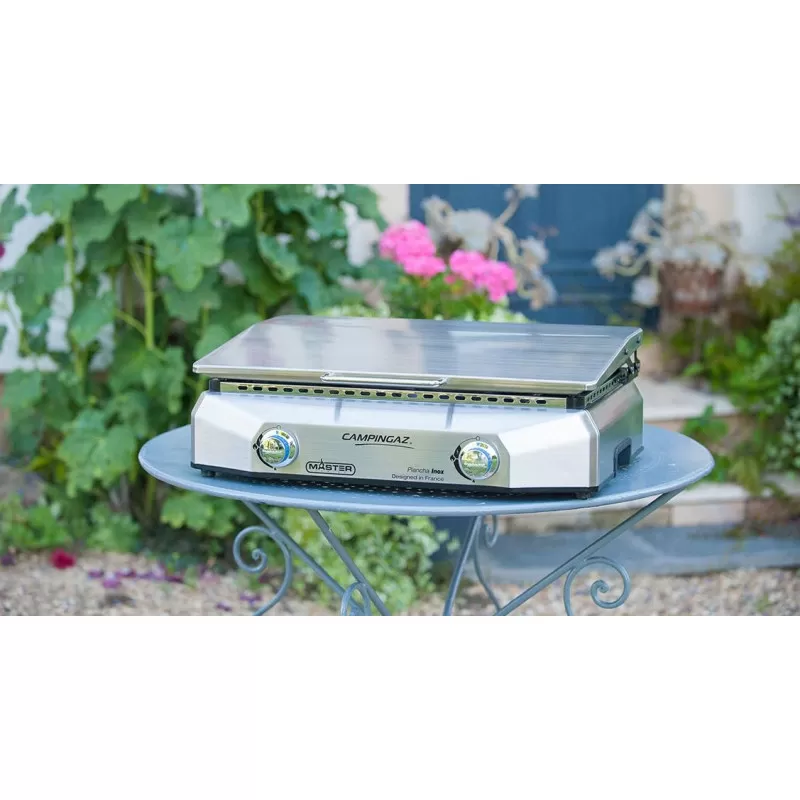 CAMPINGAZ Plancha Master EX 100% Inox 4 CAMPINGAZ Plancha Master EX 100% Inox – Image 4