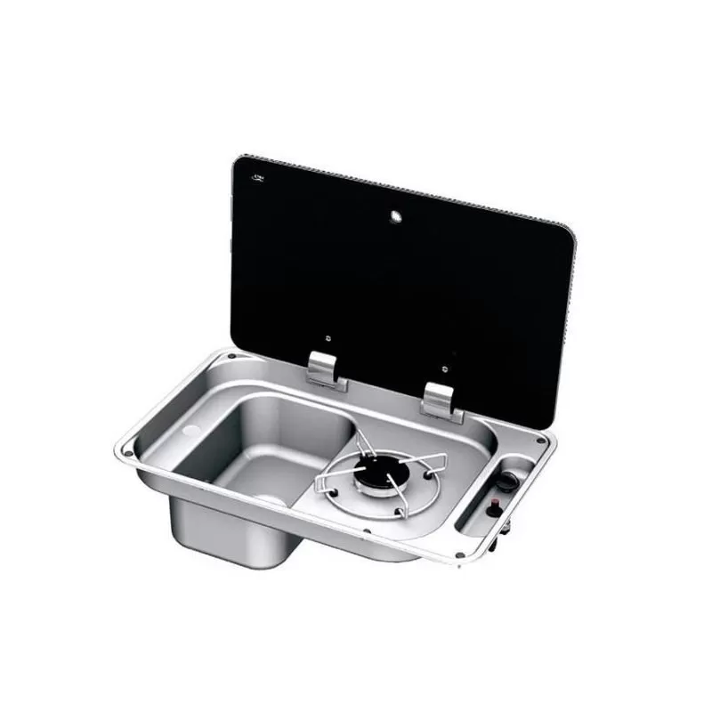 CAN Combiné 1 Feu Avec Couvercle 1 CAN Combiné 1 Feu Avec Couvercle