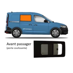 CARBEST Baie Latérale | Caddy 5 -Fiamma Soldes carbest baie laterale caddy 5 ouverture ouvrante emplace 2