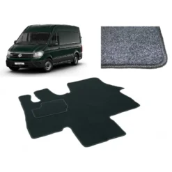 CARBEST Tapis De Cabine Plus Crafter Depuis 2018