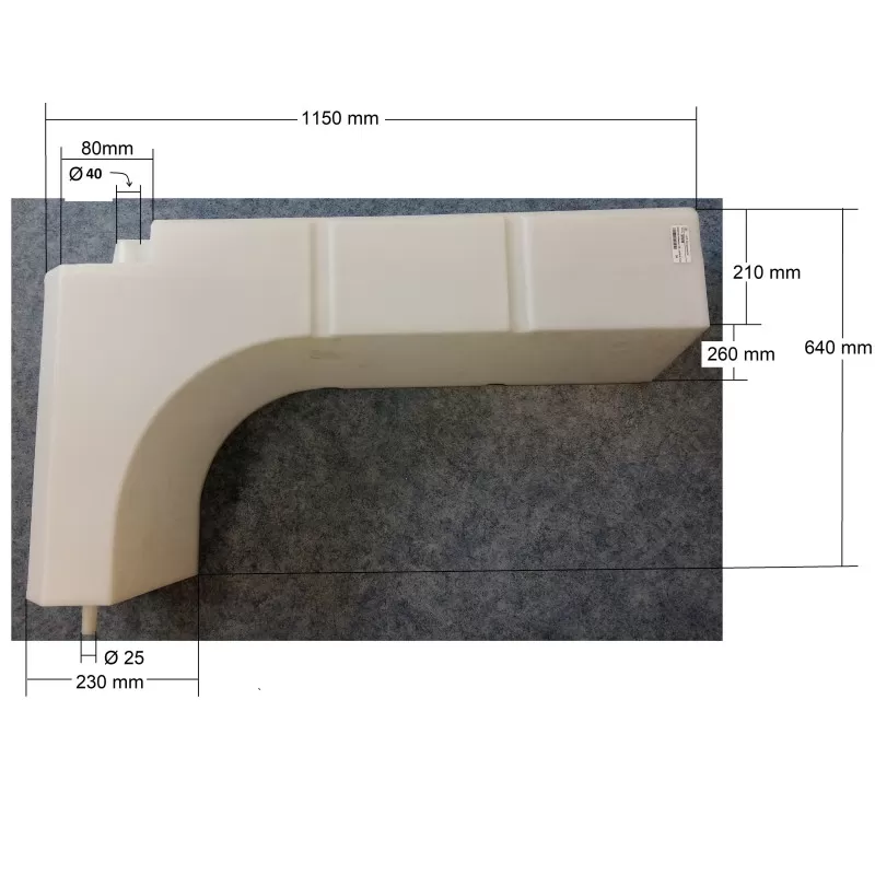 CHANTAL Réservoir 90 L Spécial Fourgon 2 CHANTAL Réservoir 90 L Spécial Fourgon – Image 2