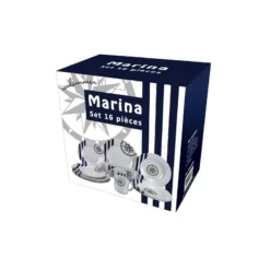 COULEURMER Set 16 Pièces Marina