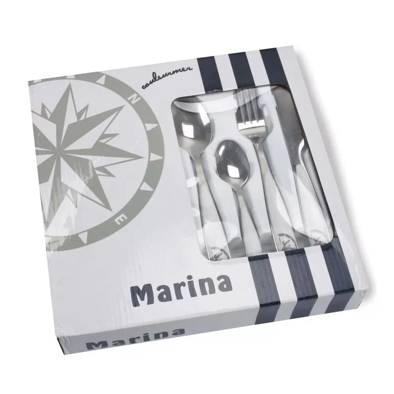 COULEURMER Set 24 Couverts Marina 1 COULEURMER Set 24 Couverts Marina