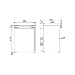 DOMETIC CombiCool RF 62 -Fiamma Soldes dometic combicool rf 62 2