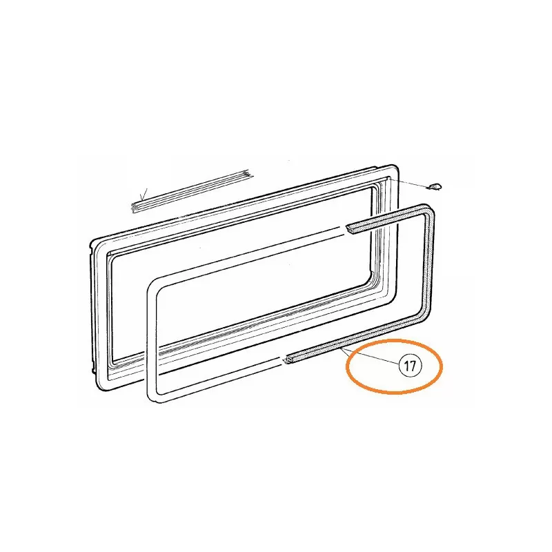 DOMETIC Joint Extérieur Baie S4 1 DOMETIC Joint Extérieur Baie S4