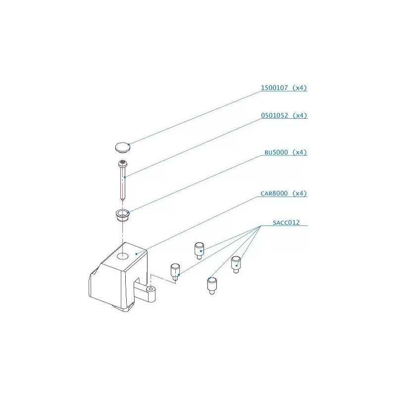 DOMETIC Kit De Fixation Cuve Et Réchaud 2 DOMETIC Kit De Fixation Cuve Et Réchaud – Image 2
