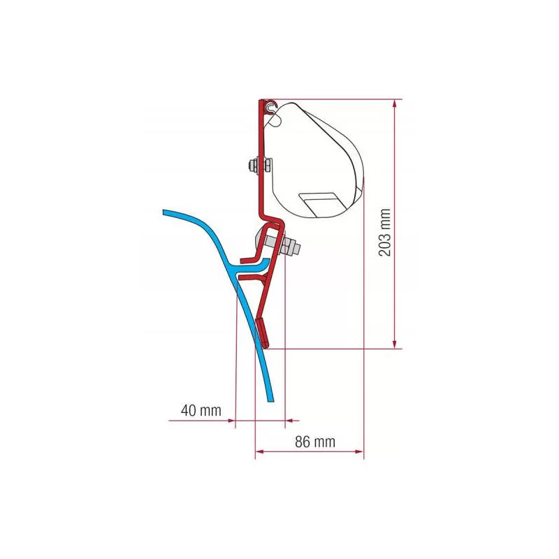 FIAMMA Kit F35 Pro VW T2 / T3 1 FIAMMA Kit F35 Pro VW T2 / T3