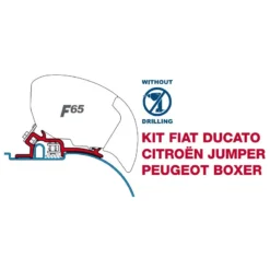 FIAMMA Kit F65/F80 Ducato 5 FIAMMA Kit F65/F80 Ducato -Fiamma Soldes fiamma adaptateur store ducato 2