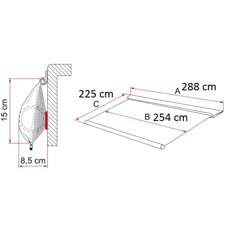 FIAMMA Caravanstore 280 XL 2 FIAMMA Caravanstore 280 XL – Image 2