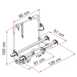 FIAMMA Carry-bike Caravan XL A PRO 300 5 FIAMMA Carry-bike Caravan XL A PRO 300 -Fiamma Soldes fiamma carry bike caravan xl a pro 300 2