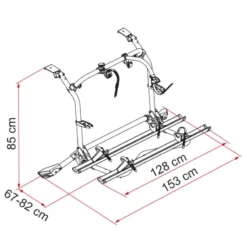 FIAMMA Carry Bike PRO | VW T6 / T6.1 - Hayon -Fiamma Soldes fiamma carry bike pro vw t6 t61 2