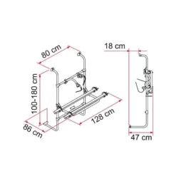 FIAMMA Carry Bike Universal -Fiamma Soldes fiamma carry bike universal 2