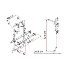 FIAMMA Carry Bike | Vito W638 - Hayon 5 FIAMMA Carry Bike | Vito W638 - Hayon -Fiamma Soldes fiamma carry bike vito w638 hayon 2
