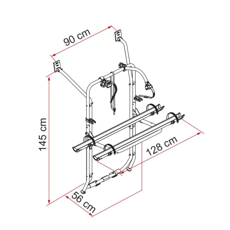 FIAMMA Carry Bike | VW T5 - Hayon 3 FIAMMA Carry Bike | VW T5 - Hayon – Image 3
