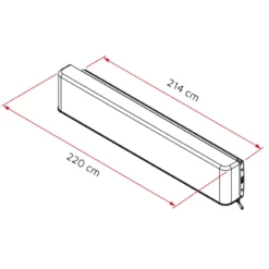 FIAMMA Compass 220 -Fiamma Soldes fiamma compass 220 2