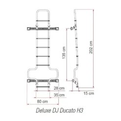 FIAMMA Deluxe DJ Ducato Deep Black -Fiamma Soldes fiamma deluxe dj ducato deep black 3