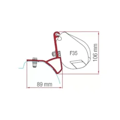 FIAMMA Kit F35 Pro R Trafic 3