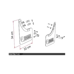 FIAMMA Mud Flap -Fiamma Soldes fiamma mud flap 2