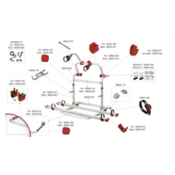 FIAMMA Pièces Détachées Carry-Bike Pro M