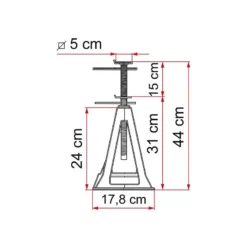 FIAMMA Plastic Jacks -Fiamma Soldes fiamma plastic jacks 1