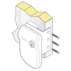 FIAMMA Safe Door Frame -Fiamma Soldes fiamma safe door frame 3
