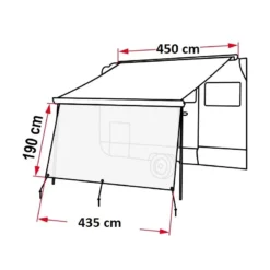 FIAMMA Sun View XL 450 -Fiamma Soldes fiamma sun view xl 450 2