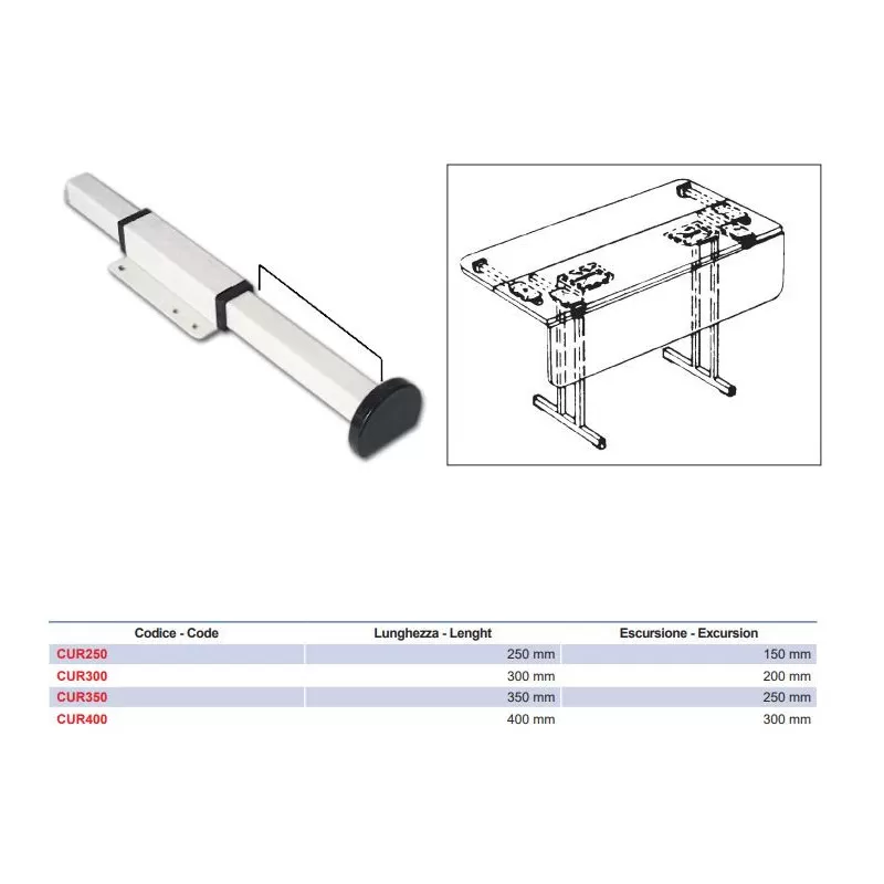 GES Système De Rallonge Pour Table 2 GES Système De Rallonge Pour Table – Image 2