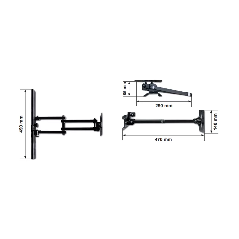 GESTEK Support TV Vertical 4 GESTEK Support TV Vertical – Image 4