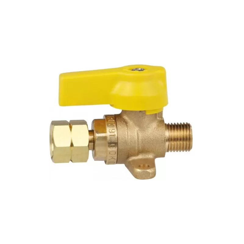 GOK Vanne Arrêt Gaz G1/4 Mâle / G1/4 Femelle 1 GOK Vanne Arrêt Gaz G1/4 Mâle / G1/4 Femelle