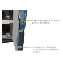 HINDERMANN Volet Isolant Porte-arrières Ducato -Fiamma Soldes hindermann volet isolant porte arrieres ducato 2