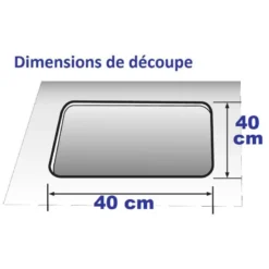 MPK Lanterneau 40 X 40 Cm -Fiamma Soldes mpk lanterneau 40 x 40 3