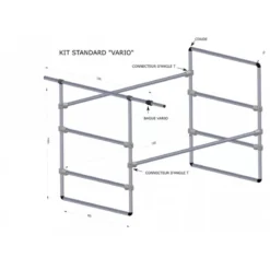 NAUTIX Kit Aménagement Vario Surf & Windsurf -Fiamma Soldes nautix kit amenagement vario surf windsurf 3