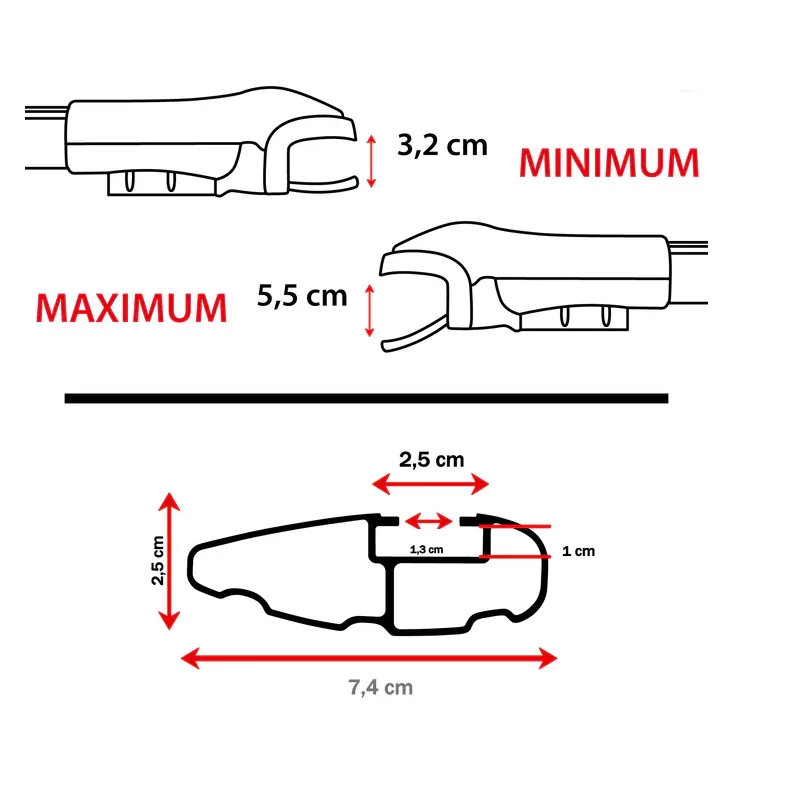 OMAC Barres De Toit Elegance X 2 Ford Transit 5 2 OMAC Barres De Toit Elegance X 2 Ford Transit 5 – Image 2