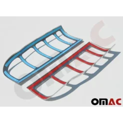 OMAC Cadres De Finition Feux AR Inox Ford Transit 4 -Fiamma Soldes omac cadres de finition feux ar inox ford transit 4 4