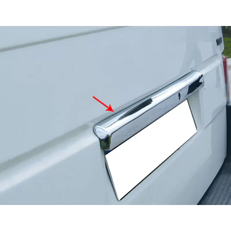 OMAC Couvre éclairage De Plaque Inox Chromé VW T4 1 OMAC Couvre éclairage De Plaque Inox Chromé VW T4