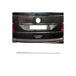 OMAC Couvre éclairage De Plaque Inox VW T6