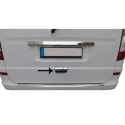 OMAC Couvre Poignée De Hayon Inox Chromé MB Vito W639 -Fiamma Soldes omac couvre poignee de hayon inox chrome mb vito w639 1