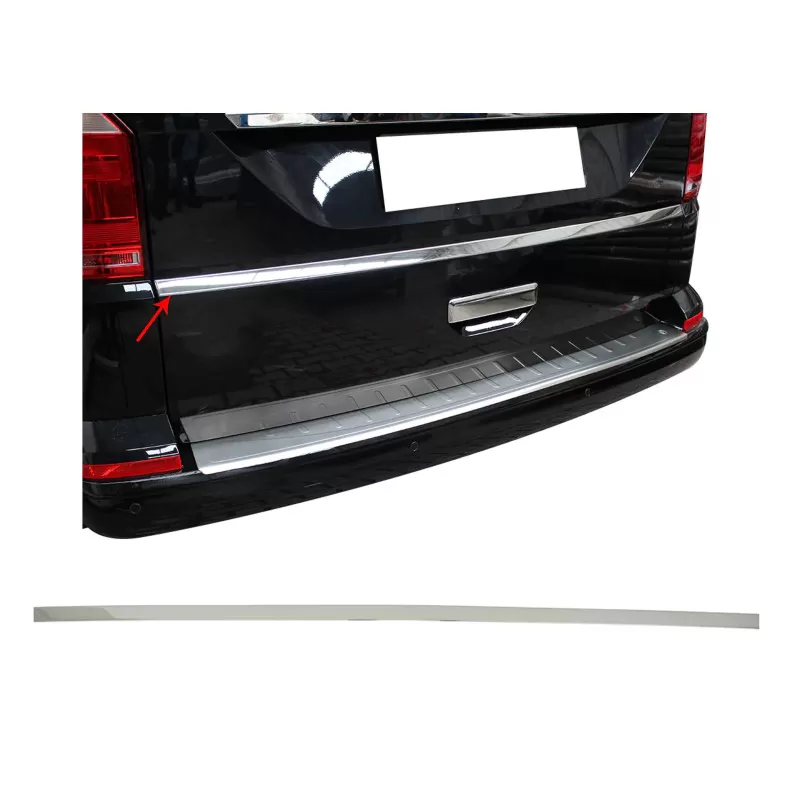 OMAC Moulure De Hayon Inox Chromé VW T6 1 OMAC Moulure De Hayon Inox Chromé VW T6
