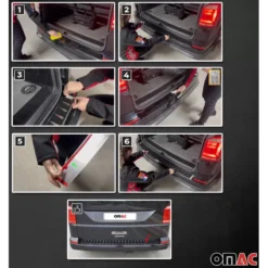 OMAC Protection Seuil De Coffre Carbone MB Vito W639 12 OMAC Protection Seuil De Coffre Carbone MB Vito W639 -Fiamma Soldes omac protection pare chocs carbon mb vito w639 5