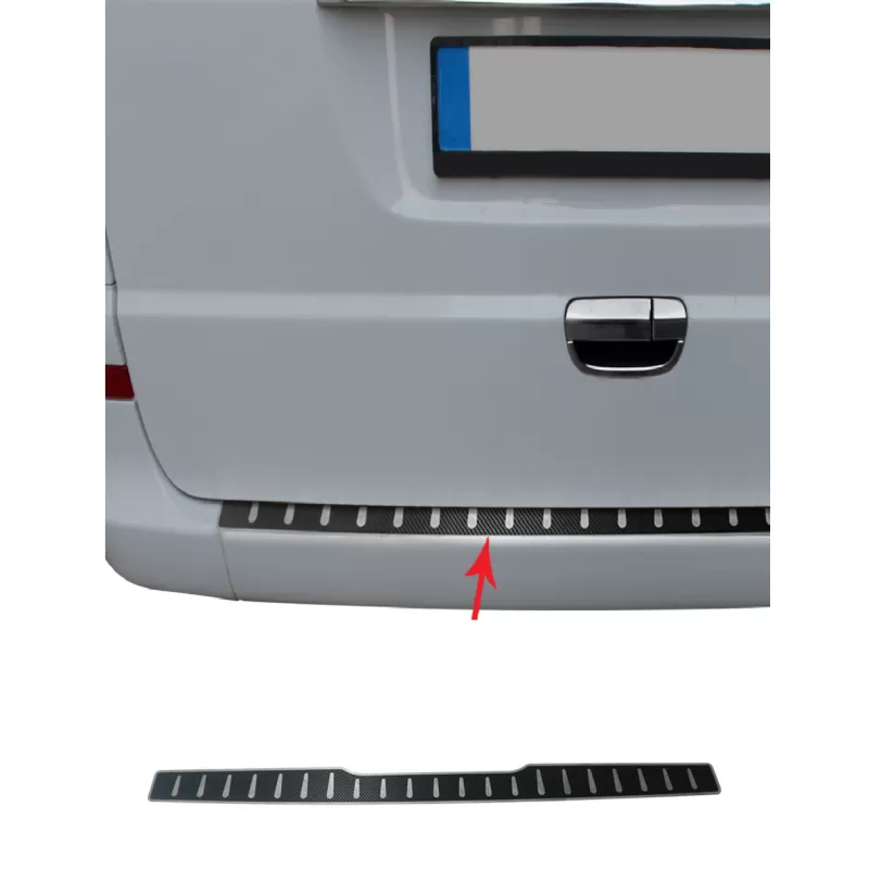 OMAC Protection Seuil De Coffre Carbone MB Vito W639 1 OMAC Protection Seuil De Coffre Carbone MB Vito W639