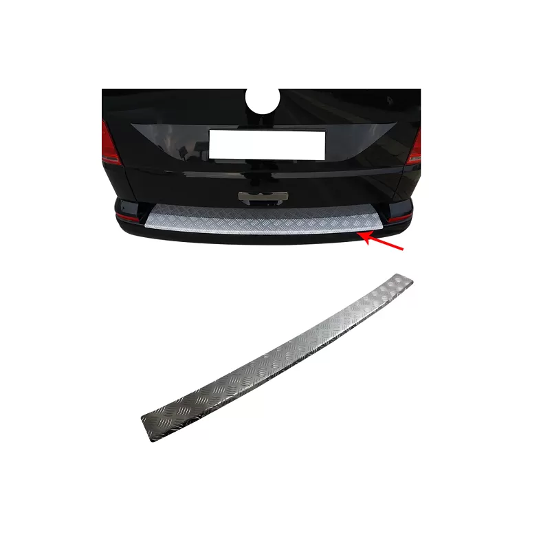 OMAC Protection Seuil De Coffre Alu VW T6.1 1 OMAC Protection Seuil De Coffre Alu VW T6.1