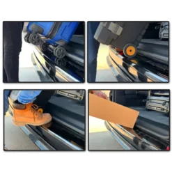 OMAC Protection Seuil De Coffre Inox MB Vito W638 -Fiamma Soldes omac protection seuil de coffre inox mb vito w638 5